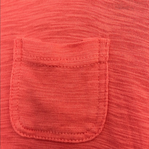 Chaps Coral Button-Up Top - Picture 4 of 9